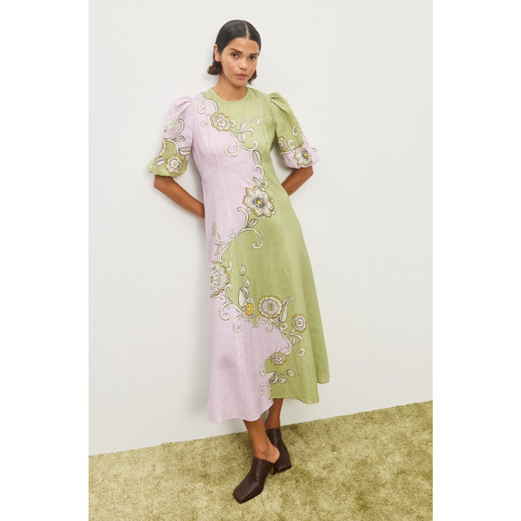 Alemais SORA MIDI DRESS US 4 - Picture 1 of 10